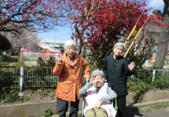 楽しいお散歩
