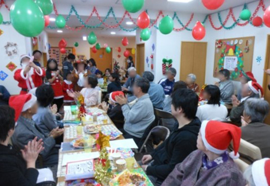 イベントの様子（クリスマス会）