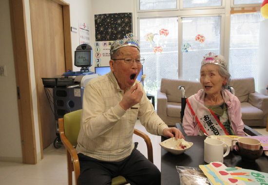 お誕生日のお祝いは盛大に